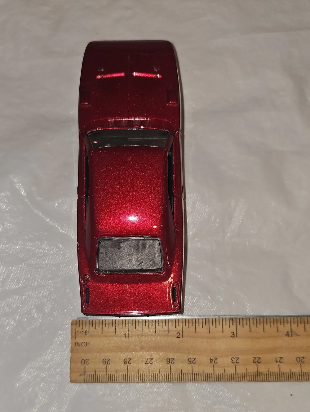 1969 Dodge Charger Scale 1/32 Doors Open, Red Used